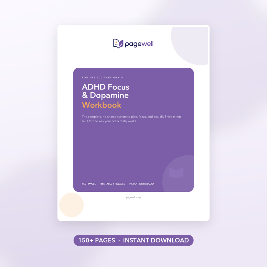 ADHD Focus & Dopamine Workbook