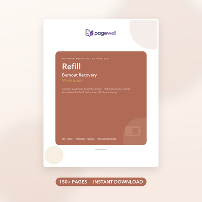 Refill - Burnout Recovery Workbook