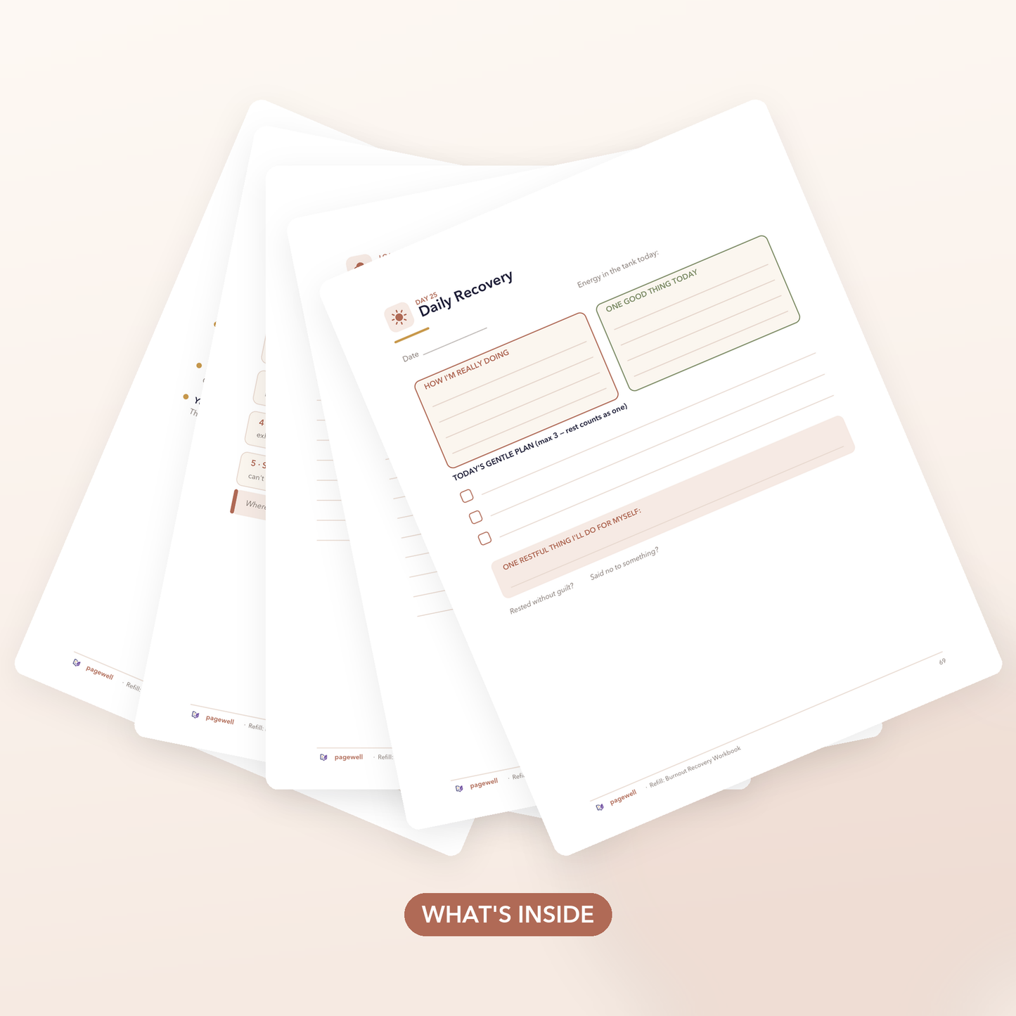 Refill - Burnout Recovery Workbook